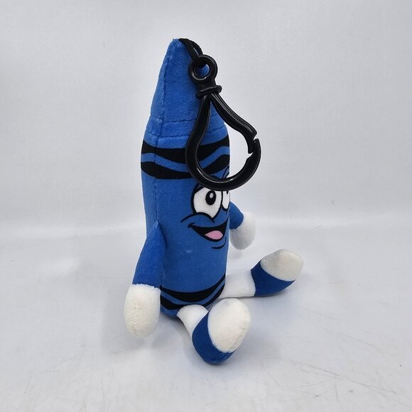 Crayola Crayon Cerulean Blue Plush Keychain Toy 2023 7 in - Picture 3 of 10